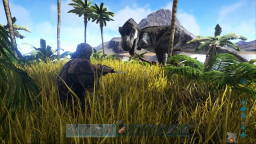 画像ギャラリー No.029のサムネイル画像 / PS4版「ARK: Survival Evolved」プレイレポート。恐竜が闊歩する世界で,プレイヤーそれぞれのスタイルでサバイバル生活が楽しめる