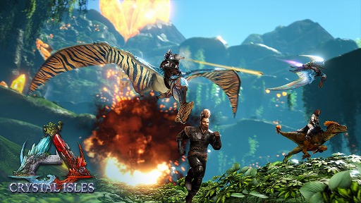 画像ギャラリー No.001のサムネイル画像 / PS4版「ARK：Survival Evolved」にCrystal Islesを追加する無料アップデートが実装。新たな翼竜トロペオグナトゥスも出現