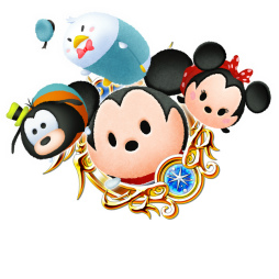 画像ギャラリー No.005のサムネイル画像 / 「KINGDOM HEARTS Union χ」にツム達が登場。4月14日4:00より,ログインボーナスで“ツムツムアバターパーツ”をもらえる