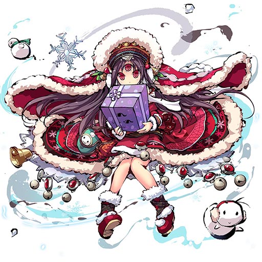 画像ギャラリー No.002のサムネイル画像 / 「ひめがみ絵巻」,クリスマス限定の姫神4体が本日より期間限定で登場