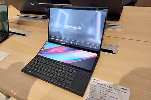 画像ギャラリー No.031のサムネイル画像 / ASUSが有機ELディスプレイ搭載ノートで大攻勢。重さ1kgの薄型軽量マシンから,ゲームにも使えるハイエンドPCまで多数を発表