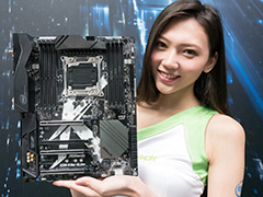 ［COMPUTEX］ASRockブースでX299搭載のゲーマー向けマザーボードを見てきた。「Micro-STX」仕様の超小型マザーボードにも注目