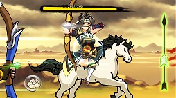 画像ギャラリー No.003のサムネイル画像 / シューティングACT「LINE ヤブサメ決戦クロニクル」の配信がスタート