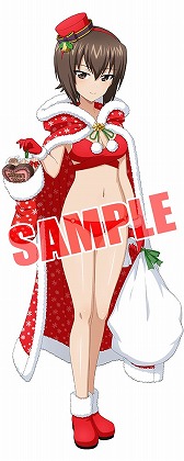 画像ギャラリー No.008のサムネイル画像 / 「ガールズ＆パンツァー 戦車道大作戦！」，クリスマス衣装の生徒が登場するガチャを開催