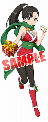 画像ギャラリー No.009のサムネイル画像 / 「ガールズ＆パンツァー 戦車道大作戦！」，クリスマス衣装の生徒が登場するガチャを開催
