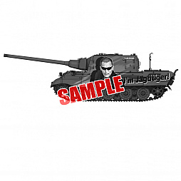 画像ギャラリー No.012のサムネイル画像 / 「ガールズ＆パンツァー 戦車道大作戦！」で蝶野正洋氏コラボの第4弾がスタート