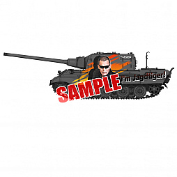 画像ギャラリー No.013のサムネイル画像 / 「ガールズ＆パンツァー 戦車道大作戦！」で蝶野正洋氏コラボの第4弾がスタート