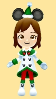 画像ギャラリー No.002のサムネイル画像 / 「ディズニー マジックキャッスル マイ・ハッピー・ライフ 2」,クリスマスアイテムがもらえるQRコードが公開
