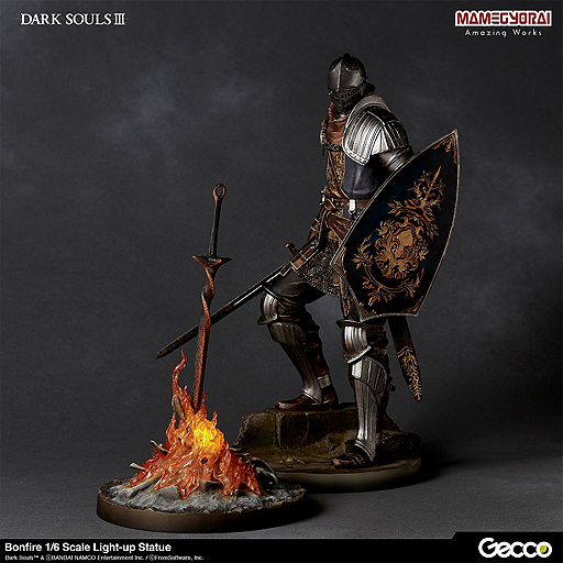 画像ギャラリー No.007のサムネイル画像 / 「DARK SOULS」立体化プロジェクトで「篝火」スタチュー(1/6スケール)が登場。フィギュアメーカー・Geccoが夏頃発売へ