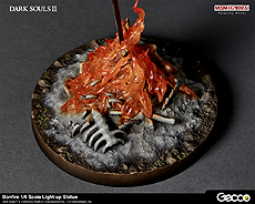 画像ギャラリー No.011のサムネイル画像 / 「DARK SOULS」立体化プロジェクトで「篝火」スタチュー（1/6スケール）が登場。フィギュアメーカー・Geccoが夏頃発売へ