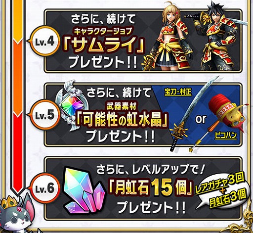 画像ギャラリー No.011のサムネイル画像 / 「クリスタル クラウン」,事前登録者数が7万人を突破。報酬がレベル6に