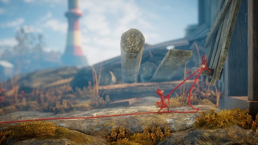 画像ギャラリー No.004のサムネイル画像 / 毛糸を駆使して過去を紐解く異色作「UNRAVEL」。見た目のかわいさとは裏腹に,コアゲーマーでもしっかり楽しめる良質なパズル&アクションだ