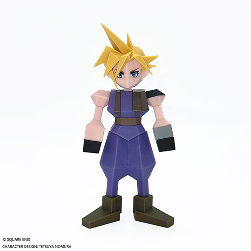 画像ギャラリー No.001のサムネイル画像 / PS版「FFVII」のクラウドを発売当時のカクカクした姿で立体化。新作フィギュアを2025年3月にリリース,予約も受付中