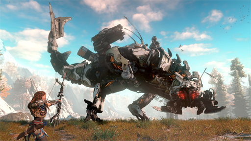 画像ギャラリー No.005のサムネイル画像 / PS4用アクション「Horizon Zero Dawn」が2017年3月2日に発売決定。初回限定版にはゲーム内アイテムが同梱