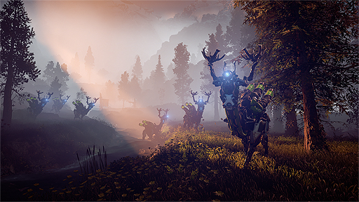 画像ギャラリー No.005のサムネイル画像 / 「Horizon Zero Dawn」の「MACHINES」トレイラー(日本語版)が公開。大地を闊歩するさまざまな“機械の獣”達を収録