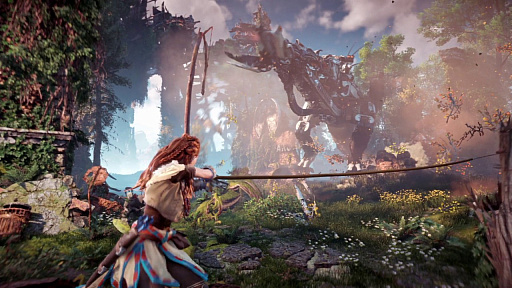 画像ギャラリー No.001のサムネイル画像 / 「Horizon Zero Dawn」,人類文明崩壊からの1000年間を描くタイムラプス映像が公開。巨大機械獣“サンダージョー”とのバトルも