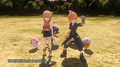 画像ギャラリー No.004のサムネイル画像 / 「WORLD OF FINAL FANTASY」試遊版のプレイレポートを，ムービーとともに掲載。かわいいモンスター達による“組み合わせの妙”が面白い