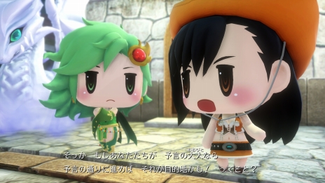 画像ギャラリー No.007のサムネイル画像 / 「WORLD OF FINAL FANTASY」にFF13のスノウとシヴァ，FF4のリディア，FF7のティファが登場。ココロクエストや闘技場，ステージやミラージュの新情報も