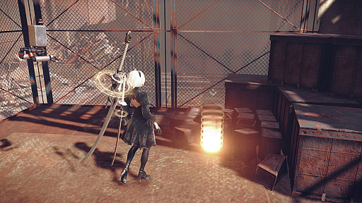 画像ギャラリー No.011のサムネイル画像 / 本日配信が開始された「NieR:Automata」の体験版プレイレポート。プラチナゲームズが構築した新たな「ニーア」のバトルアクションを堪能しよう