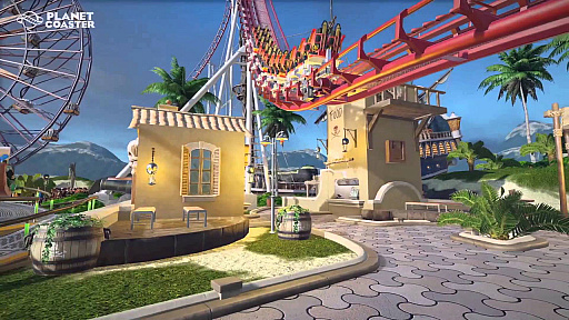 画像ギャラリー No.003のサムネイル画像 / テーマパーク経営シム「Planet Coaster」のアーリーアクセス版が2016年8月23日にアップグレード。Steamアカウントとの連動が予定