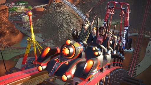 画像ギャラリー No.002のサムネイル画像 / テーマパーク運営シミュレーションゲームの新作，「Planet Coaster」が本日発売