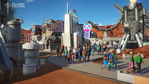 画像ギャラリー No.004のサムネイル画像 / テーマパーク運営シミュレーションゲームの新作，「Planet Coaster」が本日発売