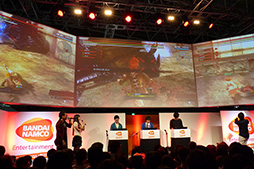 画像ギャラリー No.005のサムネイル画像 / ［TGS 2015］製品版へデータが引き継げる「序盤まるごと体験版」の配信が発表！　「GOD EATER RESURRECTION」ステージをレポート