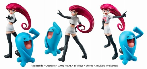 画像ギャラリー No.001のサムネイル画像 / アニメ「ポケモン」から,ロケット団のムサシ&ソーナンスがフィギュアに