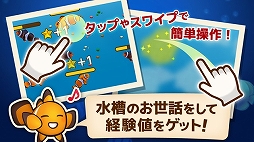 画像ギャラリー No.002のサムネイル画像 / 自分だけのアクアリウムを作る「フィッシュガーデン」，iOS向けに配信