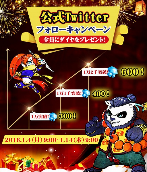 画像ギャラリー No.001のサムネイル画像 / 「太極パンダ」，フォロワーが増えると報酬が豪華に。Twitterキャンペーンを実施