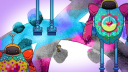 画像ギャラリー No.003のサムネイル画像 / 「PixelJunk Eden」のBaiyon氏による「MUSE: Together Is the New Alone」が発表。眠り続ける少女に代わって旅をするADV