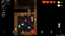 画像ギャラリー No.014のサムネイル画像 / ローグライクとリズムゲームが融合した「クリプト・オブ・ネクロダンサー」。手軽なPS Vita版でその魅力を再発見！