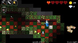 画像ギャラリー No.024のサムネイル画像 / ローグライクとリズムゲームが融合した「クリプト・オブ・ネクロダンサー」。手軽なPS Vita版でその魅力を再発見！