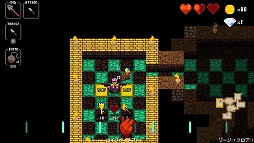 画像ギャラリー No.045のサムネイル画像 / ローグライクとリズムゲームが融合した「クリプト・オブ・ネクロダンサー」。手軽なPS Vita版でその魅力を再発見！