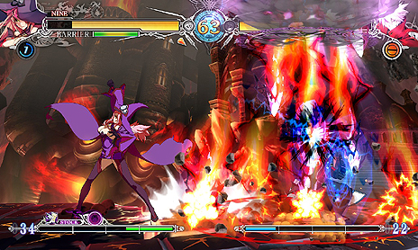 画像ギャラリー No.010のサムネイル画像 / 「BLAZBLUE CENTRALFICTION」,ドライブ能力を持たない新プレイアブルキャラ「ナイン=ザ=ファントム」が12月3日より参戦