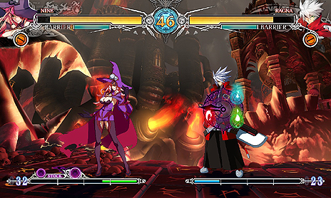 画像ギャラリー No.011のサムネイル画像 / 「BLAZBLUE CENTRALFICTION」,ドライブ能力を持たない新プレイアブルキャラ「ナイン=ザ=ファントム」が12月3日より参戦