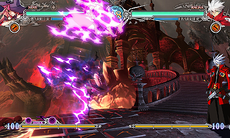 画像ギャラリー No.022のサムネイル画像 / 「BLAZBLUE CENTRALFICTION」,ドライブ能力を持たない新プレイアブルキャラ「ナイン=ザ=ファントム」が12月3日より参戦