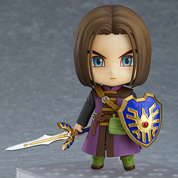 画像ギャラリー No.002のサムネイル画像 / 「ドラゴンクエストXI」の主人公がねんどろいどに。交換用表情パーツや剣，盾，スライムなどが付属し9月発売へ
