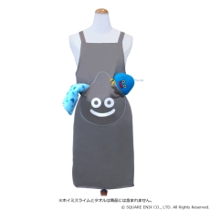 画像ギャラリー No.006のサムネイル画像 / ドラゴンクエストシリーズのスライムをモチーフにしたミニテーブルとぬいぐるみ付きエコバッグ，エプロンが発売決定