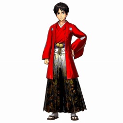 画像ギャラリー No.001のサムネイル画像 / アニメの世界を再現した3Dアクション「進撃の巨人」が本日発売。袴や振り袖など春をモチーフにしたDLC第1弾が配信開始