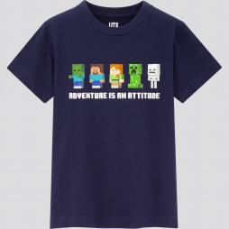 画像ギャラリー No.001のサムネイル画像 / 「マインクラフト」とユニクロのコラボTシャツが3月20日に発売。ユニクロ限定スキンの配信が本日スタート