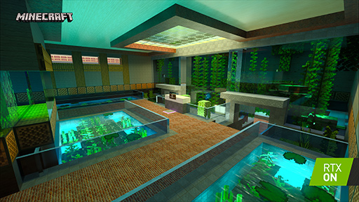 画像ギャラリー No.010のサムネイル画像 / レイトレーシング対応版「Minecraft with RTX」のβ版が4月17日に公開。物理ベースレンダリングやDLSS 2.0にも対応