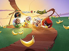 「アングリーバード2」と「スーパーモンキーボール バナナランブル」のコラボが9月28日まで開催中