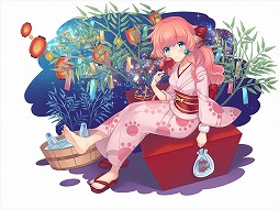 画像ギャラリー No.002のサムネイル画像 / 「モン娘☆は〜れむ」，イベント“モン娘七夕フェスティバル”を開催