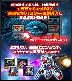 画像ギャラリー No.004のサムネイル画像 / 「スーパーガンダムロワイヤル」,「昇格戦」を「攻略戦」にリニューアル。新機能「超改造」を追加