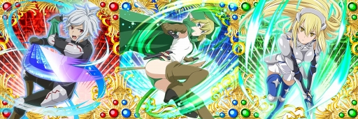 画像ギャラリー No.004のサムネイル画像 / 「ダンまち -クロス・イストリア-」,「戦国キングダム」とのコラボキャンペーンがスタート