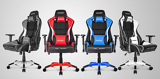 画像ギャラリー No.009のサムネイル画像 / 可動式アームレストにより操作ミスを減らす。AKRacing製ゲーマー向けチェアのハイエンドモデル「Pro-X Gaming Chair」が12月19日に国内発売