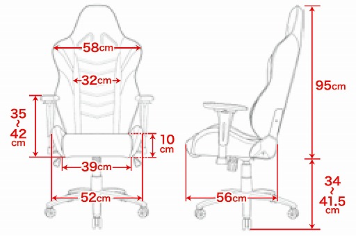 画像ギャラリー No.002のサムネイル画像 / AKRacingのゲーマー向けチェア「Overture」がヨドバシカメラで販売開始