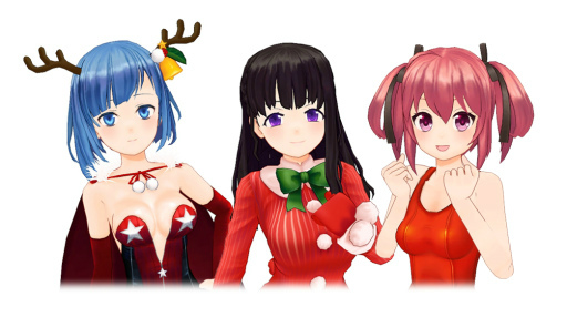 画像ギャラリー No.001のサムネイル画像 / 「ストライクガールズ」＆「ガールズストライカー」クリスマス企画第2弾を実施