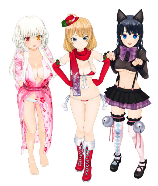 画像ギャラリー No.002のサムネイル画像 / 「ストライクガールズ」＆「ガールズストライカー」クリスマス企画第2弾を実施